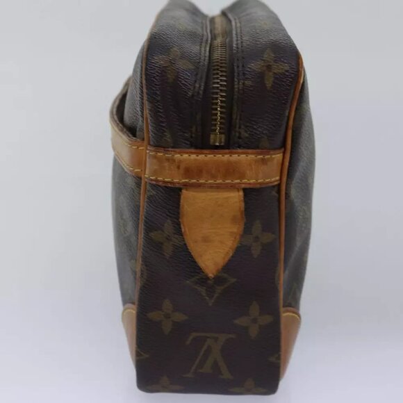 LOUIS VUITTON Monogram Compiegne 28 Clutch Bag M51845 LV Auth am6409 - Picture 3 of 11